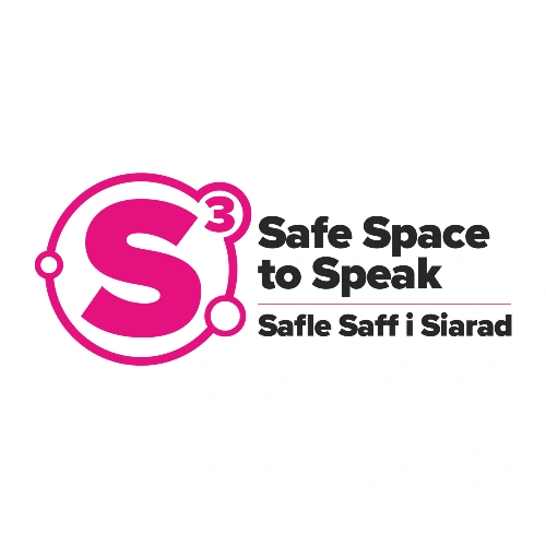 S3 Safe Space to Speak Logo - Dyfodol Ni